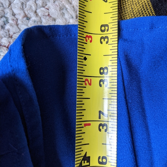 Calvin Klein sleeveless suit dress in blue - Picture 7 of 7